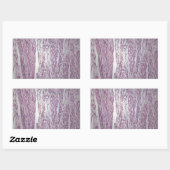 Zellen menschlichen Uterusgewebes mit unbeleidigen Rechteckiger Aufkleber (Blatt)