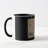 Zellen-Schwein-Tasse Tasse (Links)