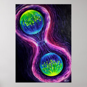 Zellen teilen poster