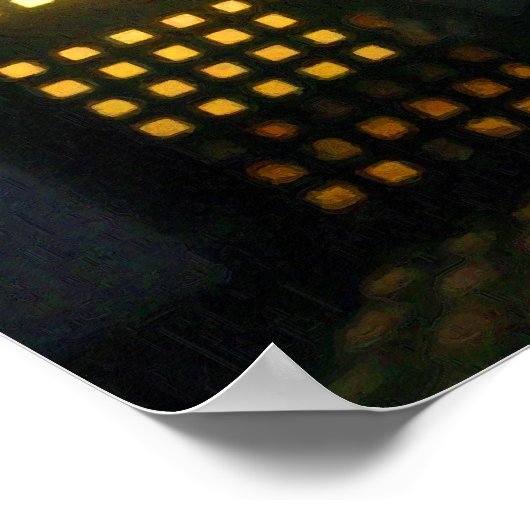 Zellenabdeckung Poster (Ecke)