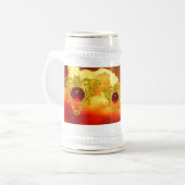 ZELLENHERZ BIERGLAS (Vorderseite Links)