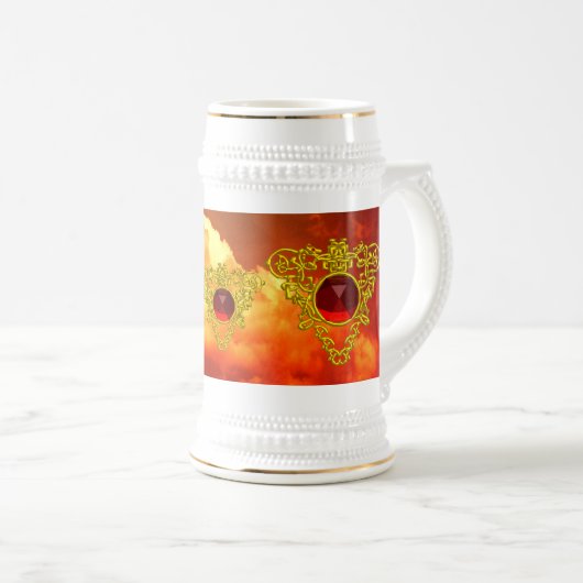 ZELLENHERZ BIERGLAS (VorderseiteRechts)