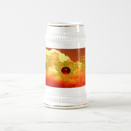 ZELLENHERZ BIERGLAS (Mittel)