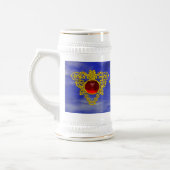 ZELLENHERZ BIERGLAS (Links)