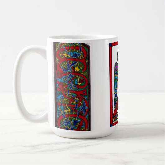ZELLENKUNST KAFFEETASSE (Links)