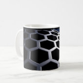 Zellenstruktur Kaffeetasse (Vorderseite Links)