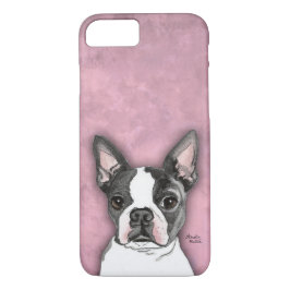 Zellentelefon-Kastenrosa Boston-Terriers Case-Mate iPhone Hülle