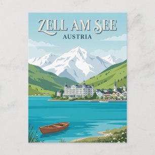 Zeller See Österreich Postkarte