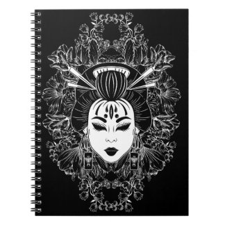 ZELLESTIAL MYSTICAL JAPANESE GEISHA SPIRIT AUF SCH NOTIZBLOCK