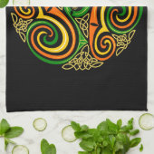 Zellige Spirale Küchentuch (Gefaltet)