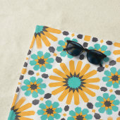 Zellige-Strahlung: farbenfrohe andalusische Geomet Strandtuch (Beispiel)