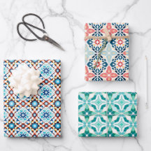 Zellij-Muster - Geschenkpapier