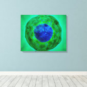 Zellkerne mit Chromosom 1 Leinwanddruck (Insitu (Holzboden))