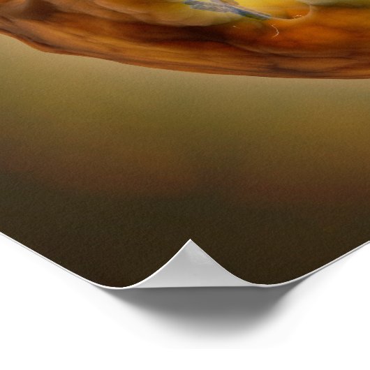 Zellkerne mit Chromosom 3 Poster (Ecke)