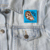 Zellklumpen oder Baby PRO-LIFE Button (Beispiel)