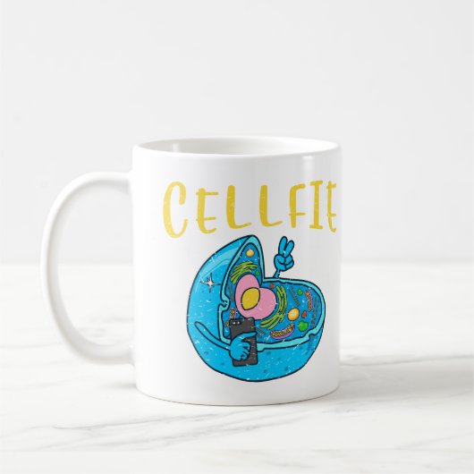 Zelllebenswissenschaftlerin Kaffeetasse (Links)