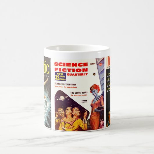Zellstoff der Science Fiction 32 Kaffeetasse (Mittel)