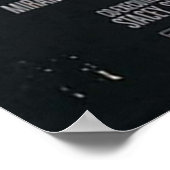 Zellstoff Poster (Ecke)