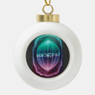 Zellteilung Keramik Kugel-Ornament