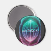 Zellteilung Magnet (Vorderseite/Rückseite)