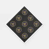 ZELLTISCHE WIRBEL CIRCLE NAPKIN SERVIETTE (Ecke)