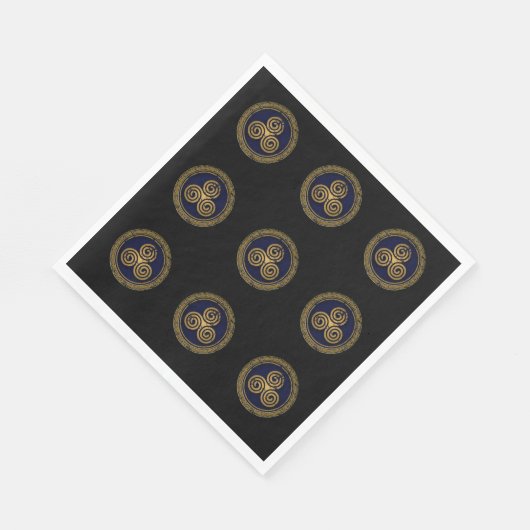 ZELLTISCHE WIRBEL CIRCLE NAPKIN SERVIETTE (Ecke)