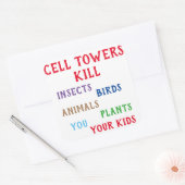 Zelltürme töten Aufkleber (Umschlag)