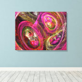 zellular leinwanddruck (Insitu (Holzboden))