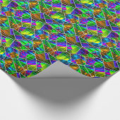 Zelluläre Art 4 Geschenkpapier (Ecke)