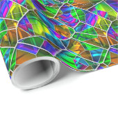 Zelluläre Art 4 Geschenkpapier (Rolleneckpunkt)