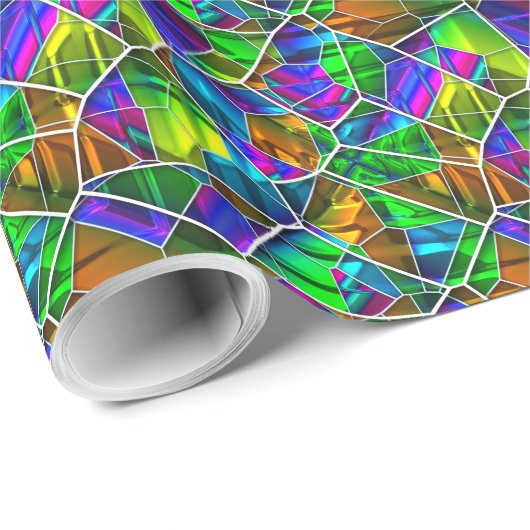 Zelluläre Art 4 Geschenkpapier (Rolleneckpunkt)