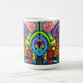Zelluläre Kunst Kaffeetasse (Mittel)