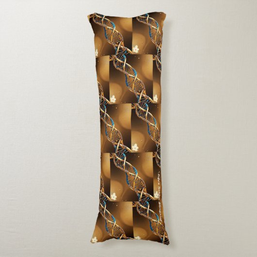 "Zelluläre Leinwand" Seitenschläferkissen (Vorderseite Vertikal)