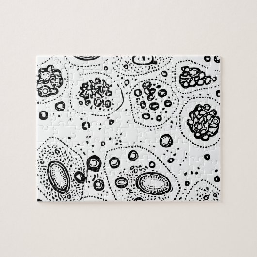 Zellulärer Entwurf Puzzle (Horizontal)