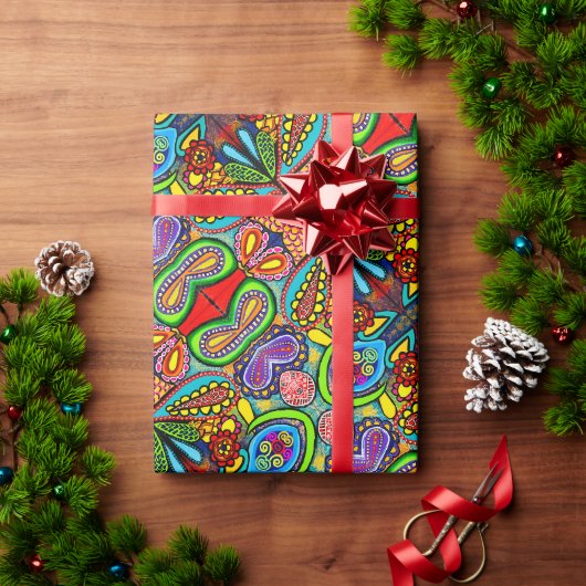 Zellularkunst-Geschenkpapier Geschenkpapier (Feiertagsgeschenk)