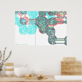 Zellzellpipeline Poster (Küche)