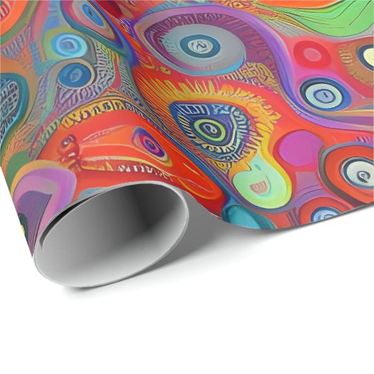 Zelmeer Geschenkpapier (Rolleneckpunkt)