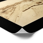 Zelt Camp Sevier SC Foto 1918 Poster (Ecke)