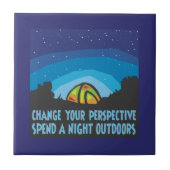 Zelt-Camping Fliese (Vorderseite)