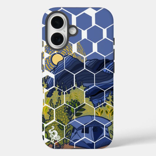 Zelt-Camping-iPhone-Hülle Case-Mate iPhone Hülle (Rückseite)