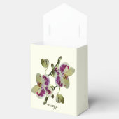 Zelt Gefälligkeitsboxen Rich Hellgelbe Orchideen Geschenkschachtel (Geöffnet)