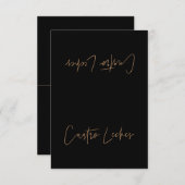 Zelt-Karte für das benutzerdefinierte Lebensmittel Dankeskarte (Vorne/Hinten)