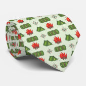 Zelt-Kompass-Camping-Natur im Zeltlager Krawatte (Gerollt)