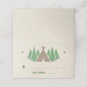 Zelt Leinwand Outdoor Camping Bar Mitzvah Platzkarte (Außenseite Aufgefaltet)