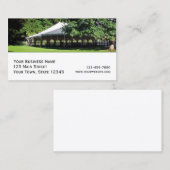 Zelt-Miete, Ereignis Visitenkarte (Vorne/Hinten)