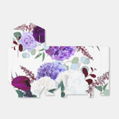 Zelt Paper Bevorzugung Box Lavender Hibiskus auf W Geschenkschachtel (Ungefaltet)