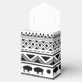 Zelt Paper Fevor Box Boho Buffalo Tribal Muster B Geschenkschachtel (Geöffnet)