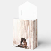 Zelt Paper Fevor Box Stiefel Land rustikalen Weste Geschenkschachtel (Geöffnet)
