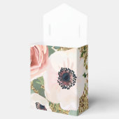 Zelt Paper Gevor Box Geometric Garden Rose Gold Geschenkschachtel (Geöffnet)