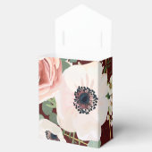 Zelt Paper Gevor Box Geometric Garden Rose Wein Geschenkschachtel (Geöffnet)